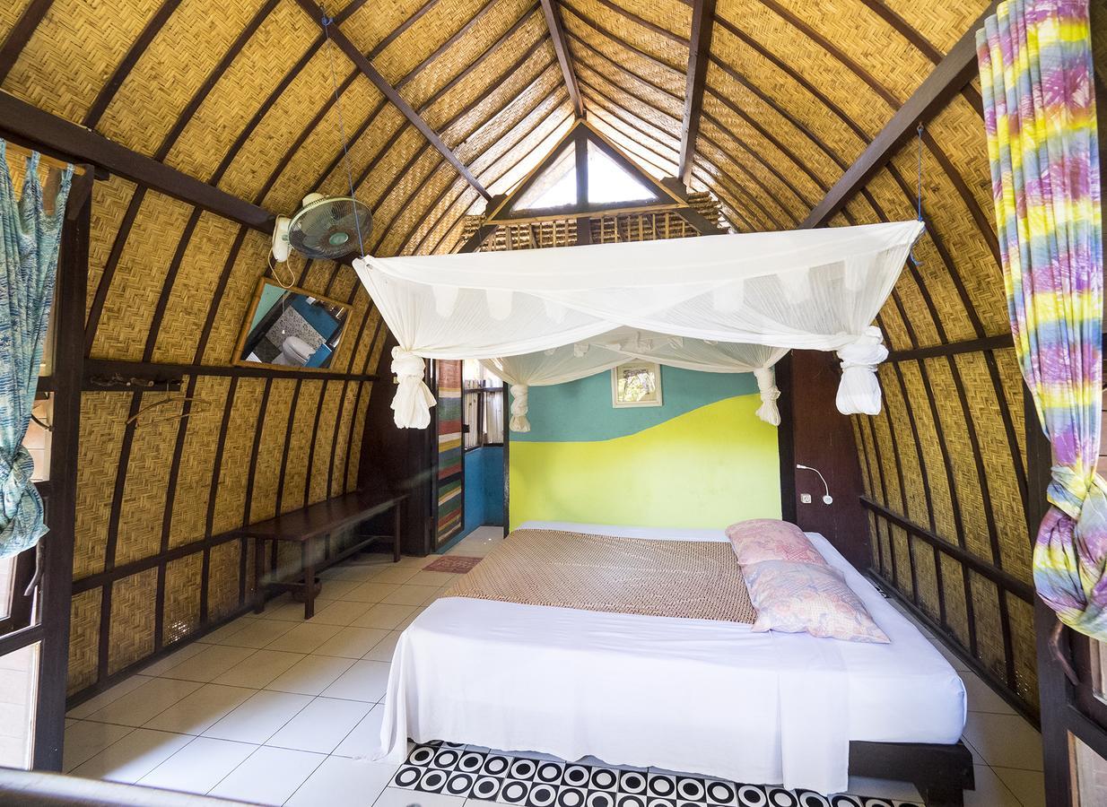 Woodstock Gili - Garden And Bungalows Hotel Gili Trawangan Kültér fotó