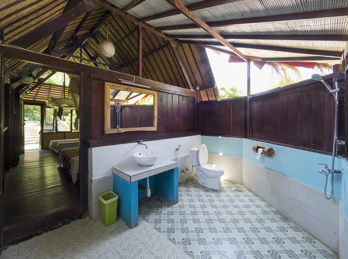 Woodstock Gili - Garden And Bungalows Hotel Gili Trawangan Kültér fotó
