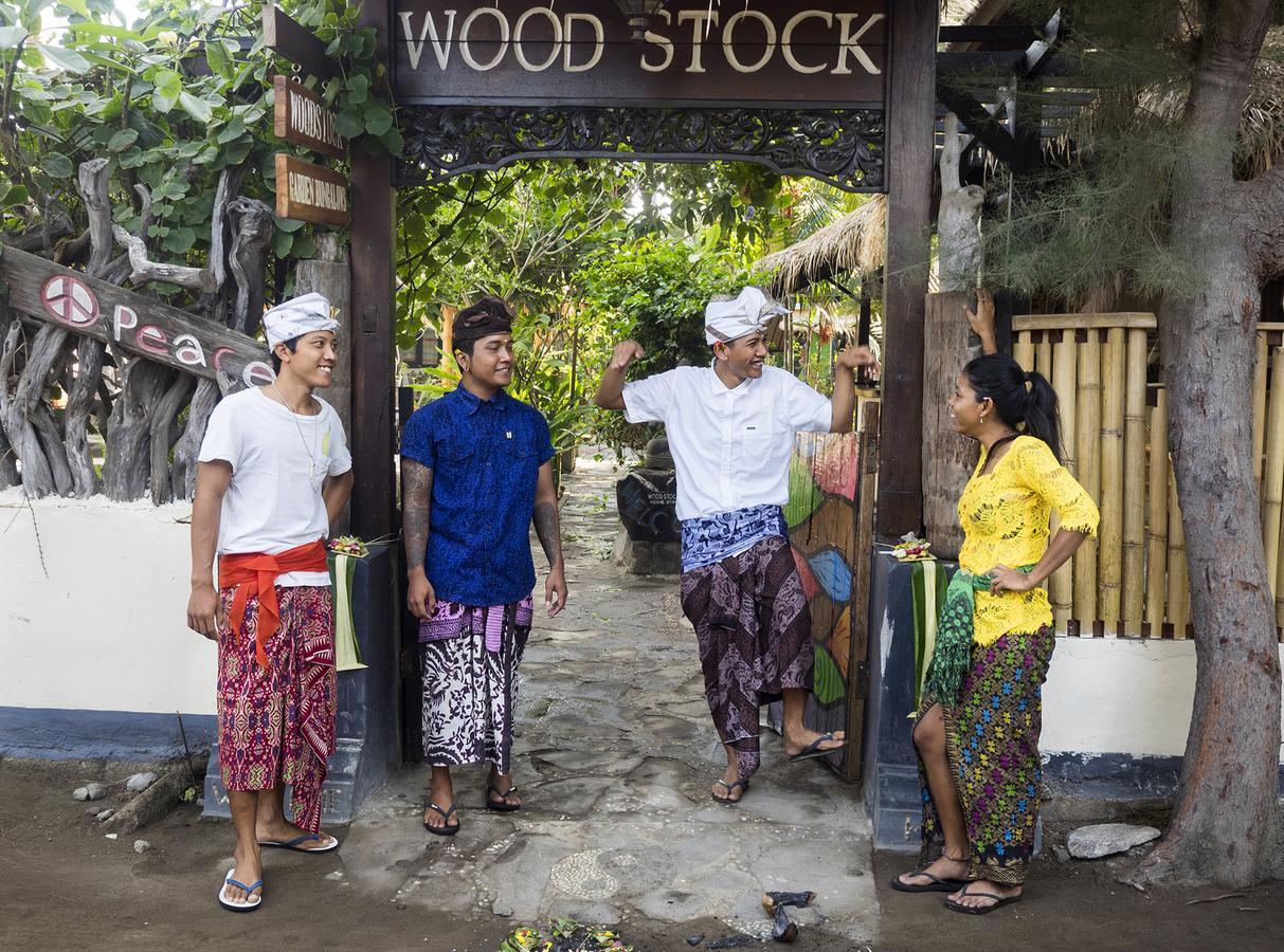 Woodstock Gili - Garden And Bungalows Hotel Gili Trawangan Kültér fotó
