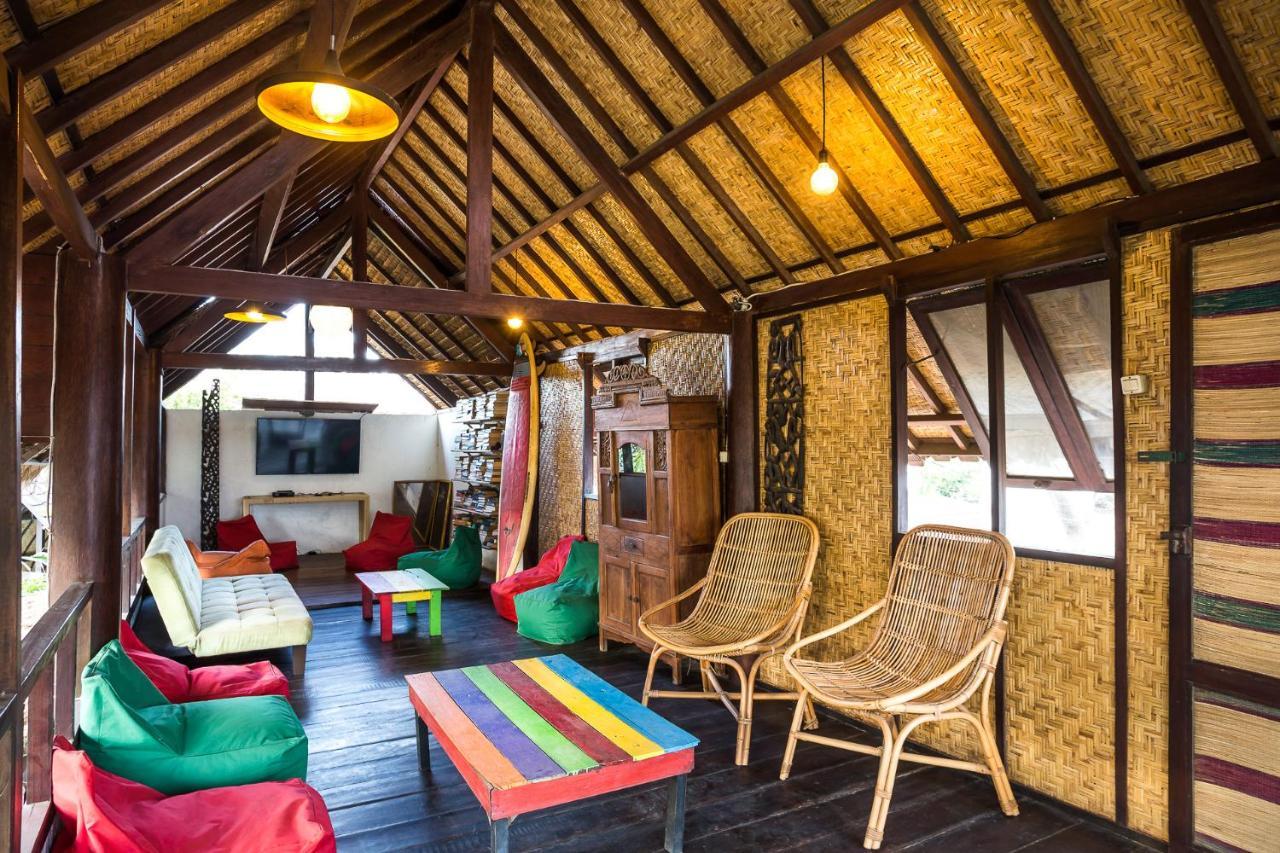 Woodstock Gili - Garden And Bungalows Hotel Gili Trawangan Kültér fotó