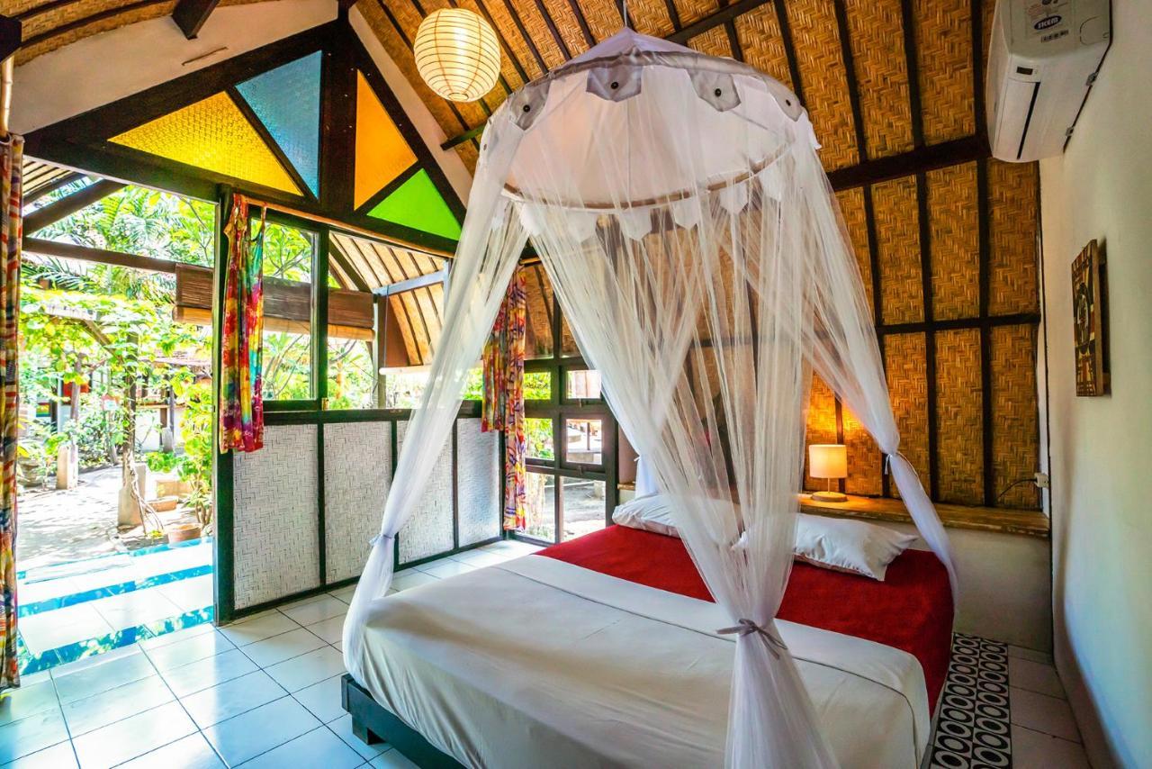 Woodstock Gili - Garden And Bungalows Hotel Gili Trawangan Kültér fotó