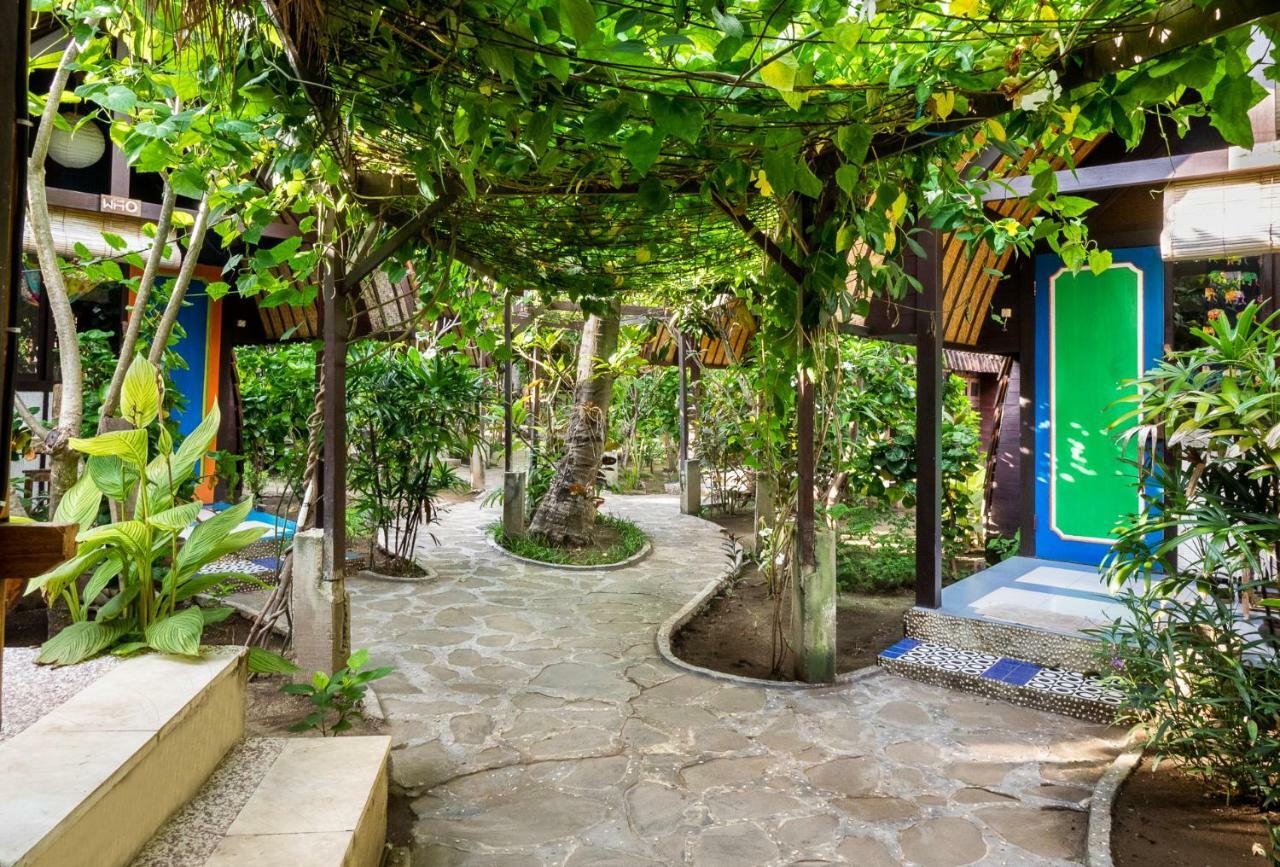 Woodstock Gili - Garden And Bungalows Hotel Gili Trawangan Kültér fotó